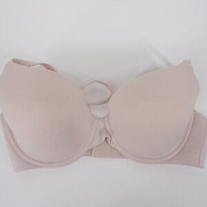 Soma Enbliss Full Coverage Women's 34D Underwire Adjustable Straps Beige Bra